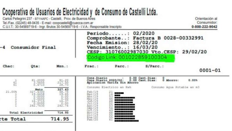 cuecca facturas