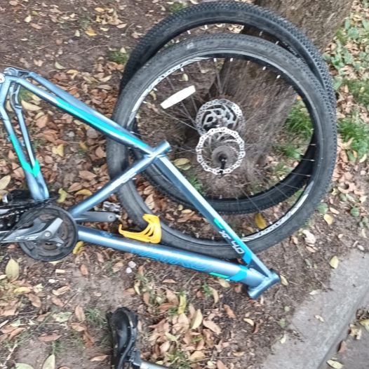 bici desarmada