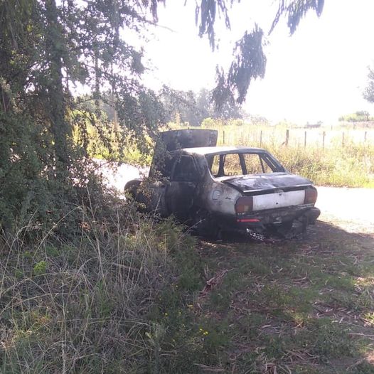 incendio de auto